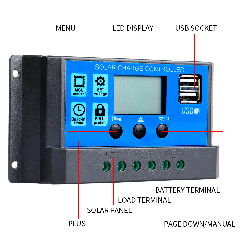 Solar charging controller