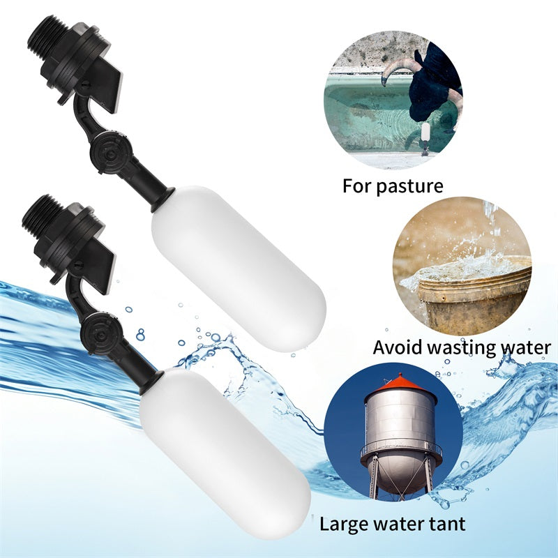 Float Ball Valve Shut off 1/2" 3/4" Automatic Fill Feed tank Water Tank Floating Ball Valve