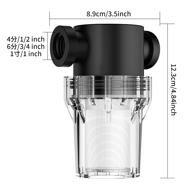 Pre water filter is suitable for gardening, car washing, irrigation, etc