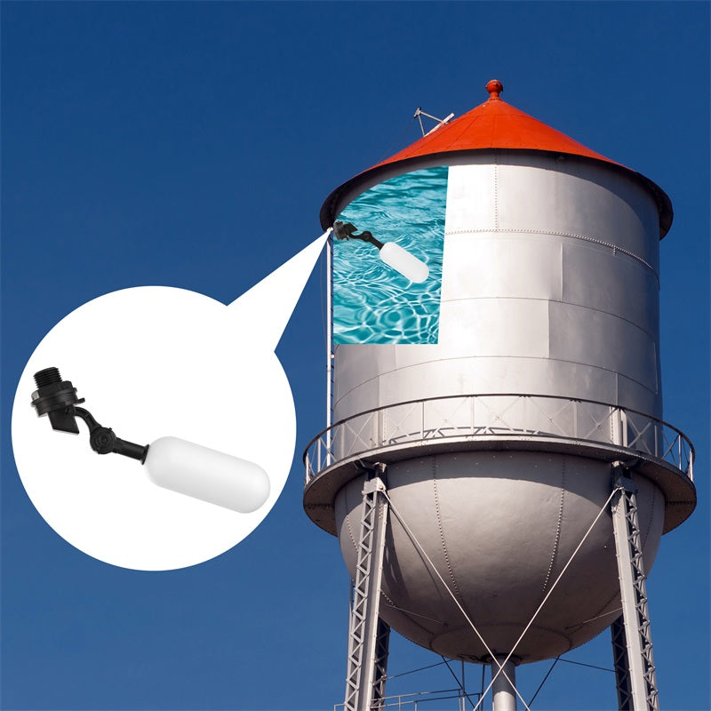 Float Ball Valve Shut off 1/2" 3/4" Automatic Fill Feed tank Water Tank Floating Ball Valve