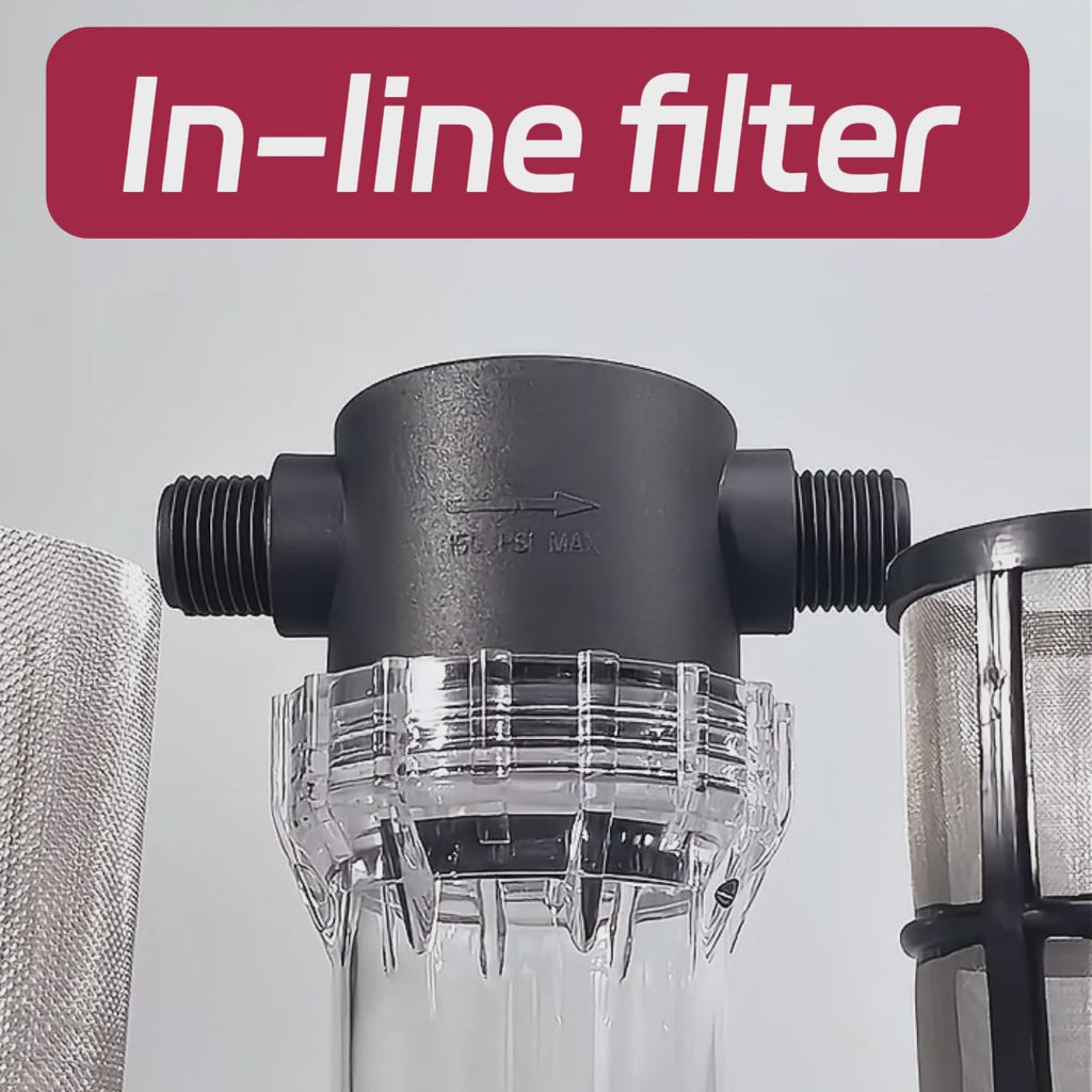 Pre water filter is suitable for gardening, car washing, irrigation, etc
